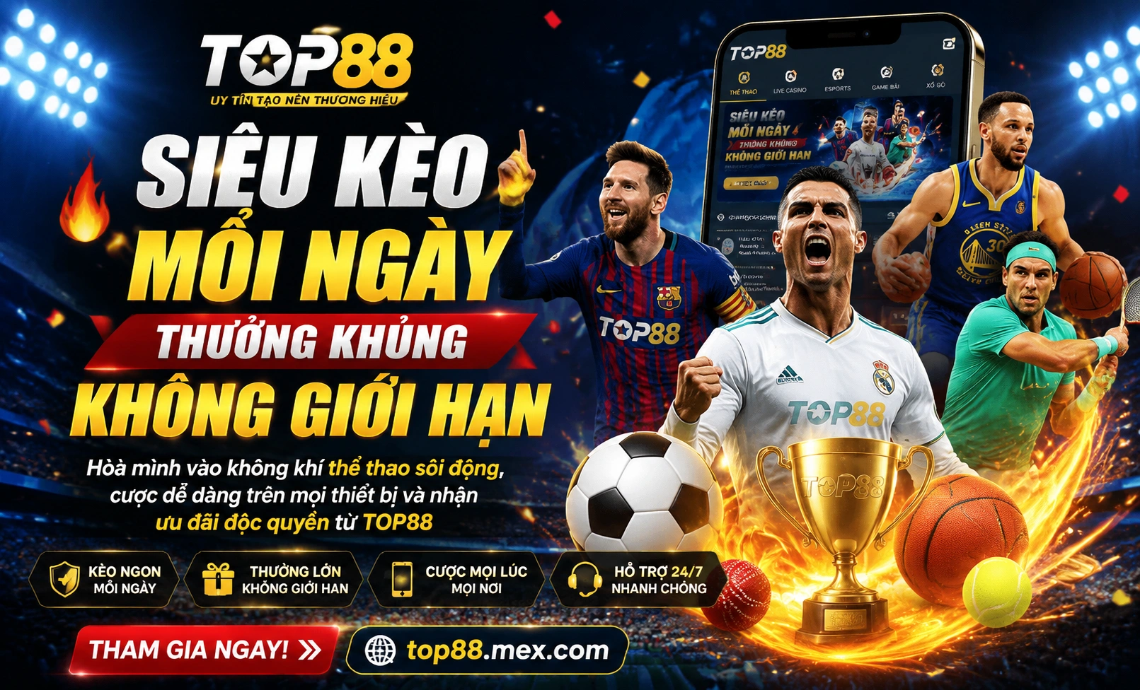 Hình minh họa dịch vụ top88